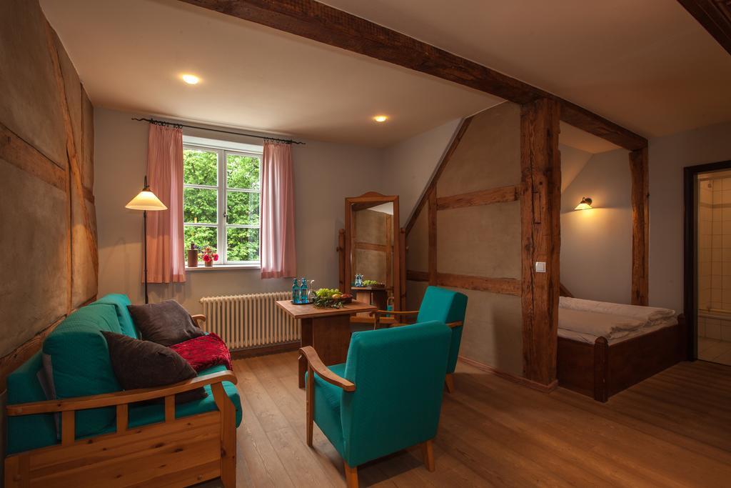 Burghotel Stargard Burg Stargard Oda fotoğraf